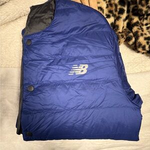 New Balance Royal Blue Puffer Vest